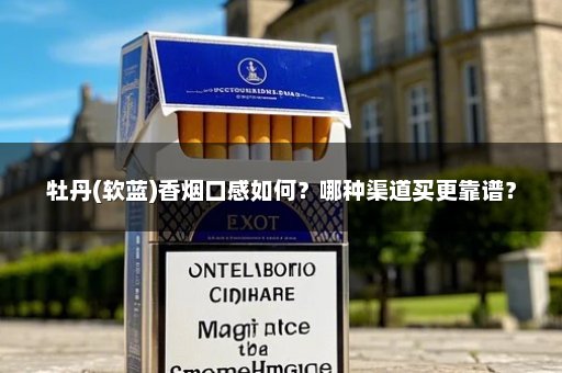 牡丹(软蓝)香烟口感如何？哪种渠道买更靠谱？